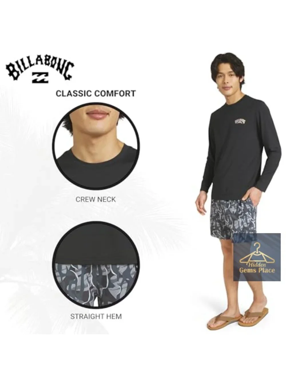UPF 50 Long Sleeve Rash Guard Shirt for Men, 4-Way Stretch Polyester Spandex
